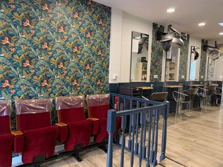 Nouvel agencement salon de beauté