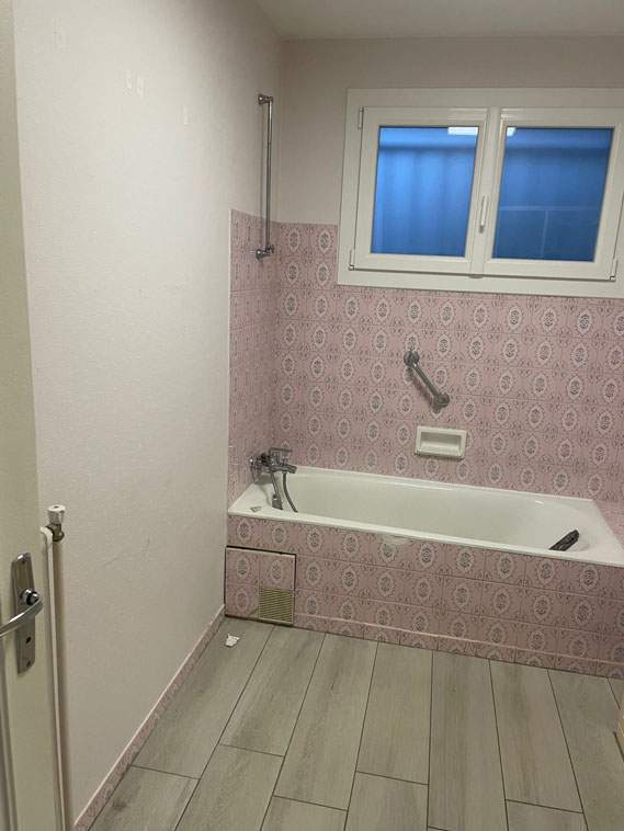 Salle de bains ancienne