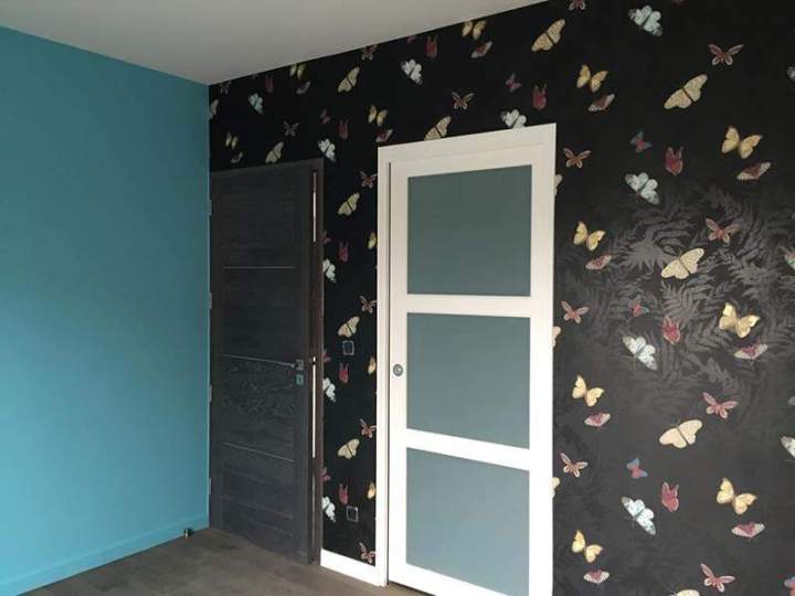 Mur intérieur décoré Saint-Michel-sur-Orge
